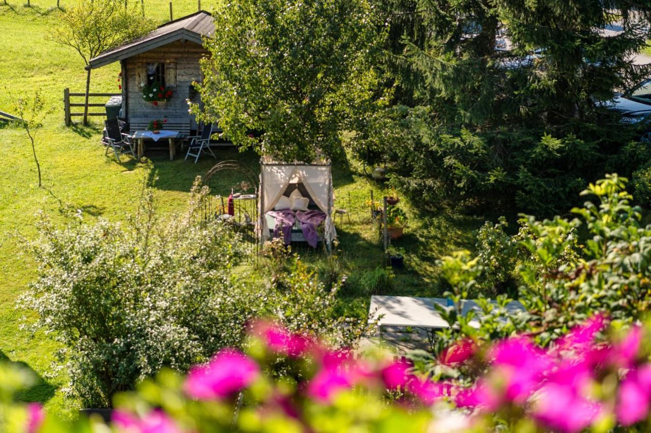 Bauernhofhotel "Die Unterbergerin" - Zimmer Mit Fruehstueck Und Ferienwohnungen In Gastein Mit Gratis Thermeneintritt Dorfgastein Exteriör bild