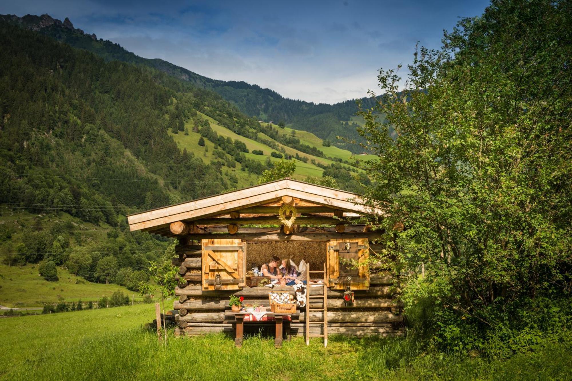 Bauernhofhotel "Die Unterbergerin" - Zimmer Mit Fruehstueck Und Ferienwohnungen In Gastein Mit Gratis Thermeneintritt Dorfgastein Exteriör bild