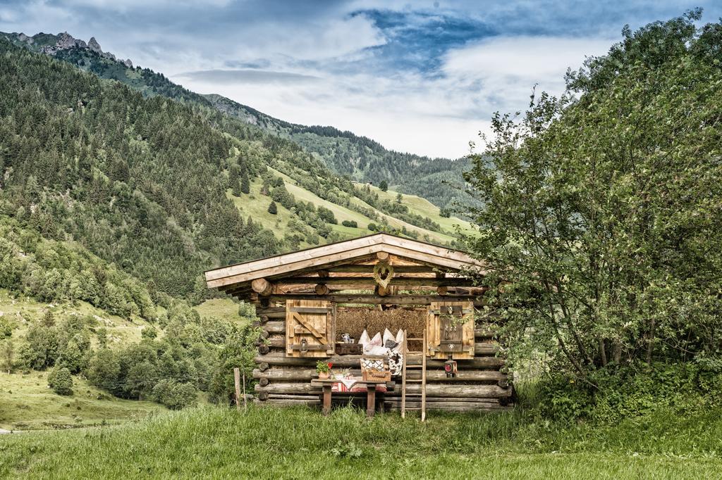 Bauernhofhotel "Die Unterbergerin" - Zimmer Mit Fruehstueck Und Ferienwohnungen In Gastein Mit Gratis Thermeneintritt Dorfgastein Exteriör bild