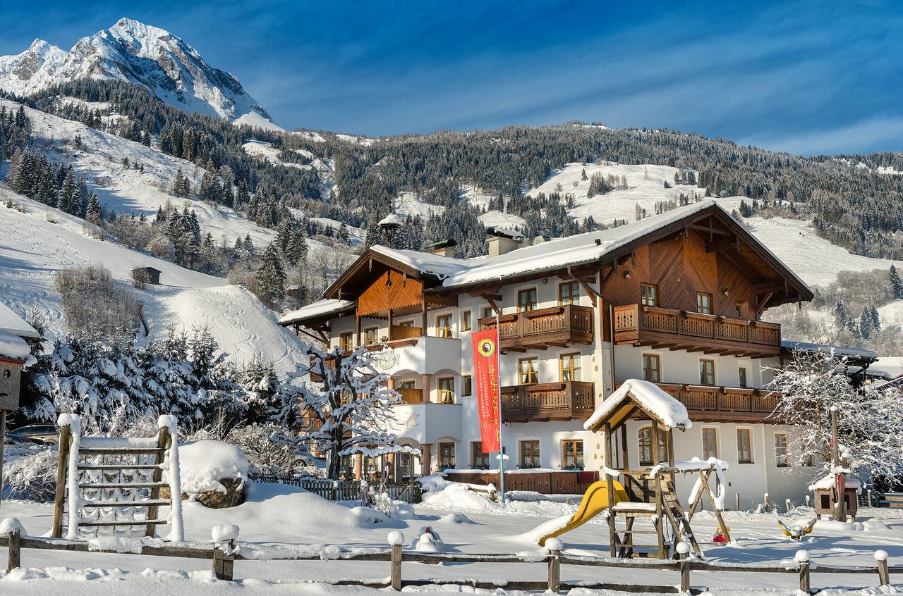 Bauernhofhotel "Die Unterbergerin" - Zimmer Mit Fruehstueck Und Ferienwohnungen In Gastein Mit Gratis Thermeneintritt Dorfgastein Exteriör bild